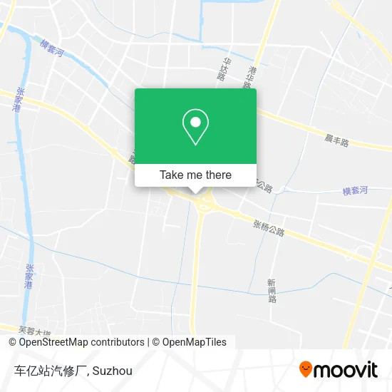 车亿站汽修厂 map