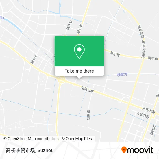 高桥农贸市场 map