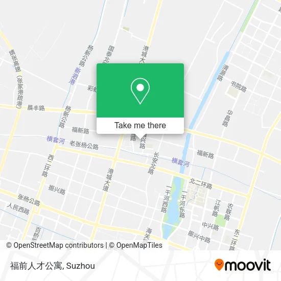 福前人才公寓 map