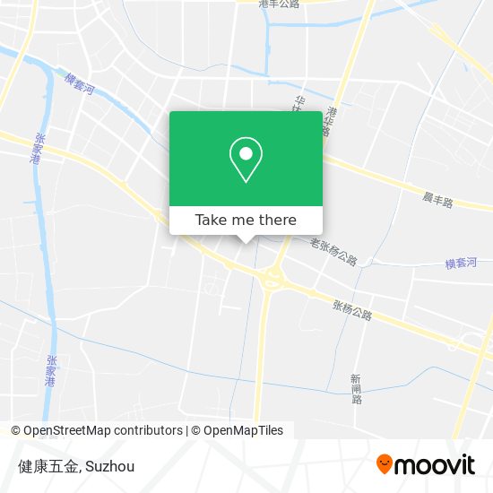 健康五金 map