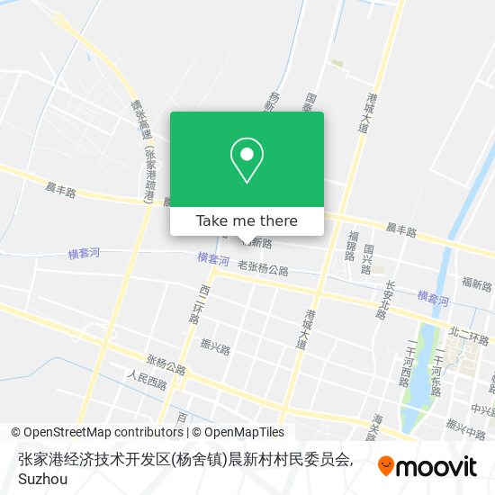 张家港经济技术开发区(杨舍镇)晨新村村民委员会 map
