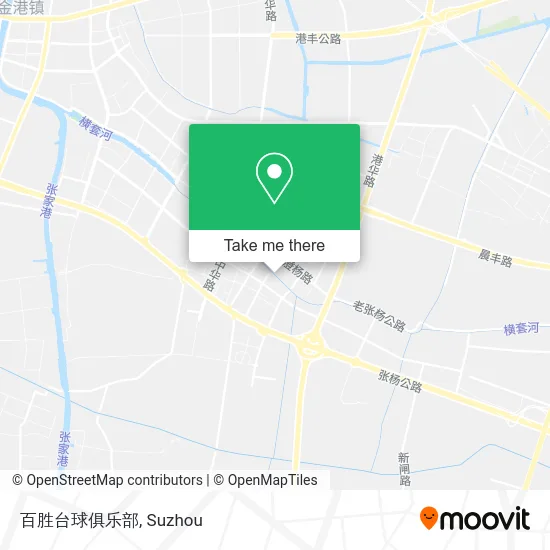 百胜台球俱乐部 map
