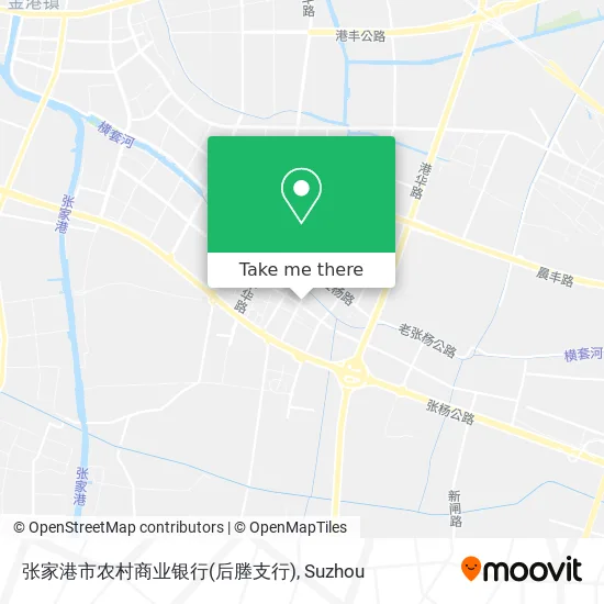 张家港市农村商业银行(后塍支行) map