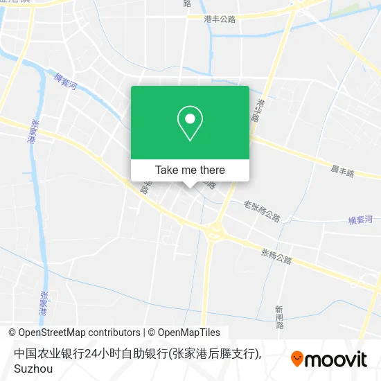 中国农业银行24小时自助银行(张家港后塍支行) map