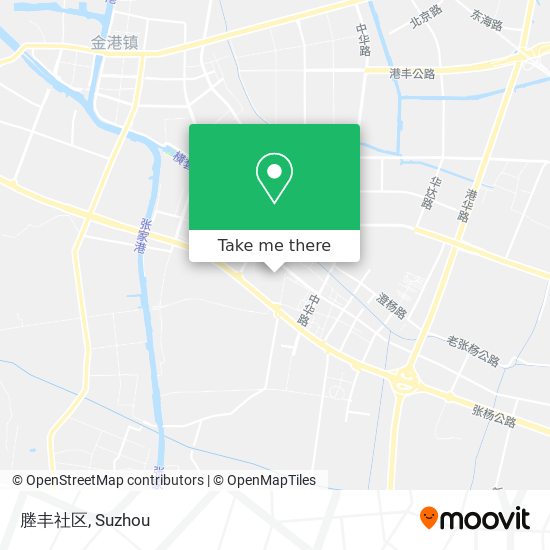 塍丰社区 map