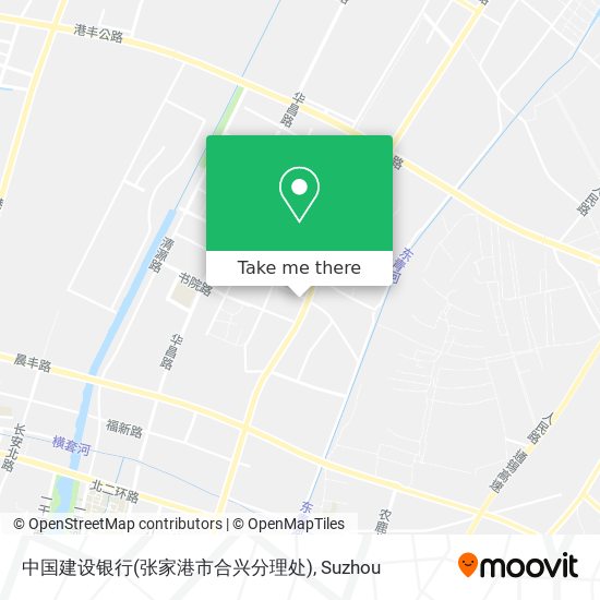 中国建设银行(张家港市合兴分理处) map