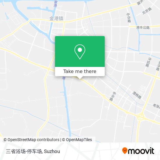 三省浴场-停车场 map