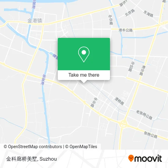 金科廊桥美墅 map