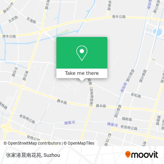 张家港晨南花苑 map