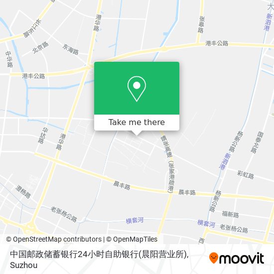 中国邮政储蓄银行24小时自助银行(晨阳营业所) map
