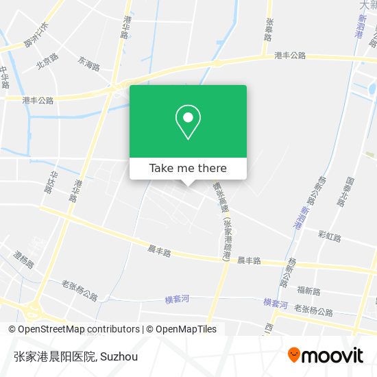 张家港晨阳医院 map