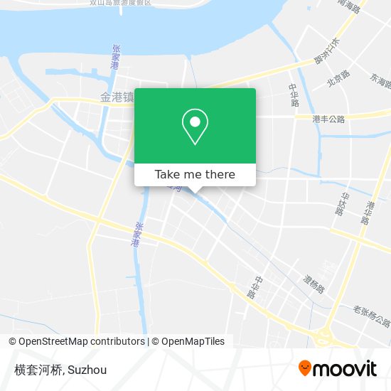 横套河桥 map