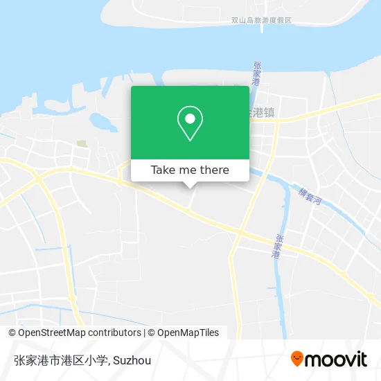 张家港市港区小学 map