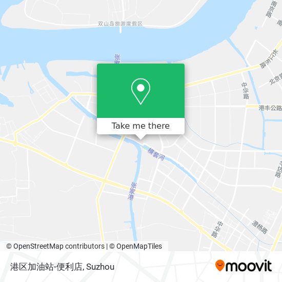 港区加油站-便利店 map