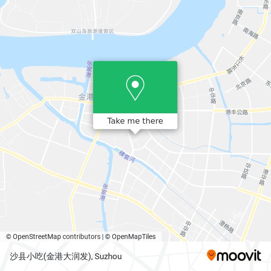 沙县小吃(金港大润发) map