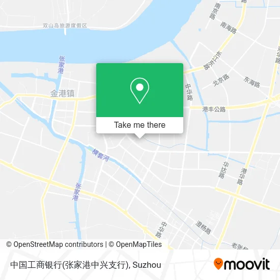中国工商银行(张家港中兴支行) map