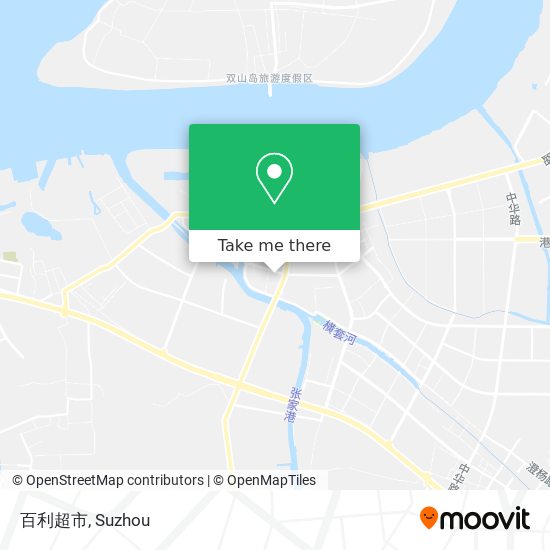百利超市 map