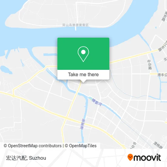 宏达汽配 map