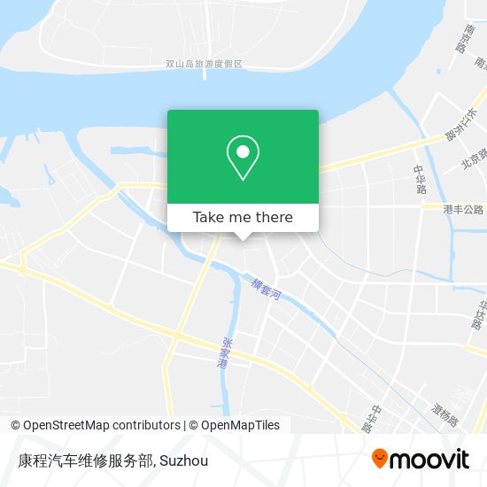 康程汽车维修服务部 map