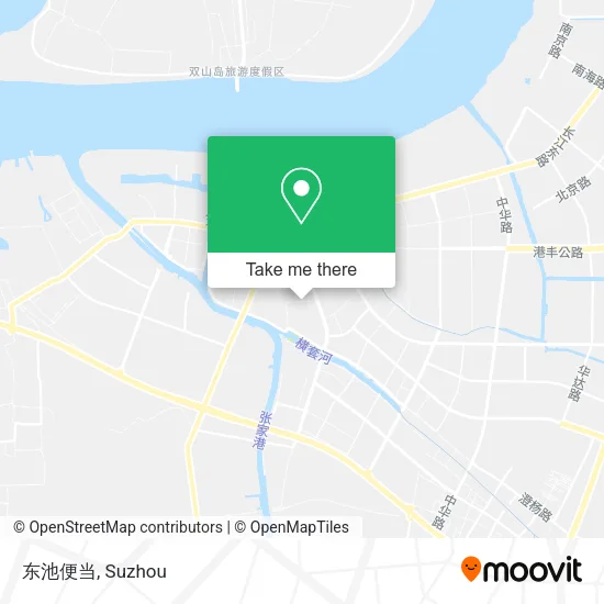 东池便当 map