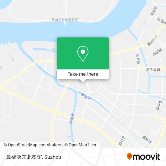 鑫福源东北餐馆 map