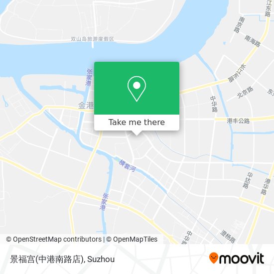 景福宫(中港南路店) map