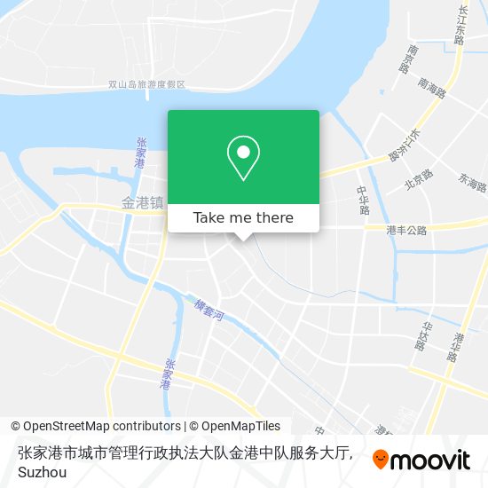 张家港市城市管理行政执法大队金港中队服务大厅 map