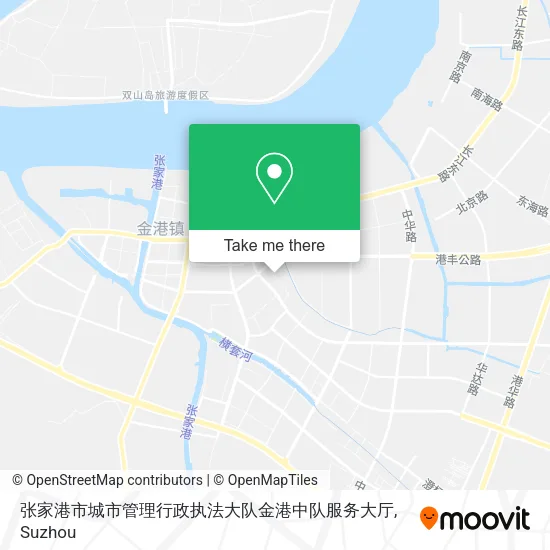 张家港市城市管理行政执法大队金港中队服务大厅 map