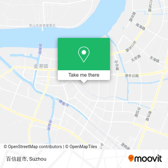 百信超市 map