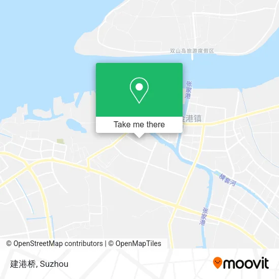 建港桥 map