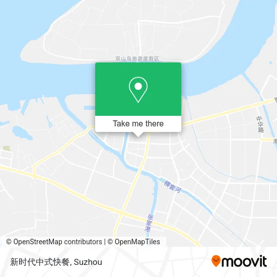新时代中式快餐 map