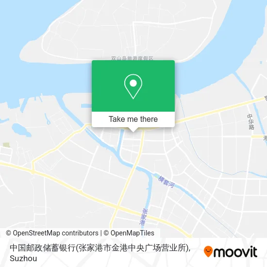 中国邮政储蓄银行(张家港市金港中央广场营业所) map
