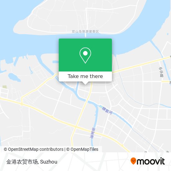 金港农贸市场 map