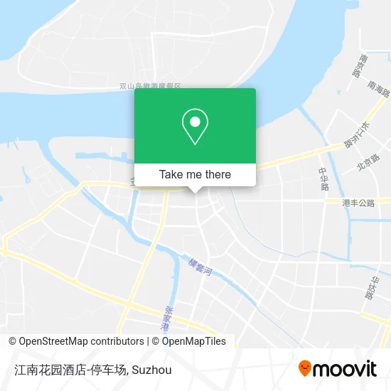 江南花园酒店-停车场 map