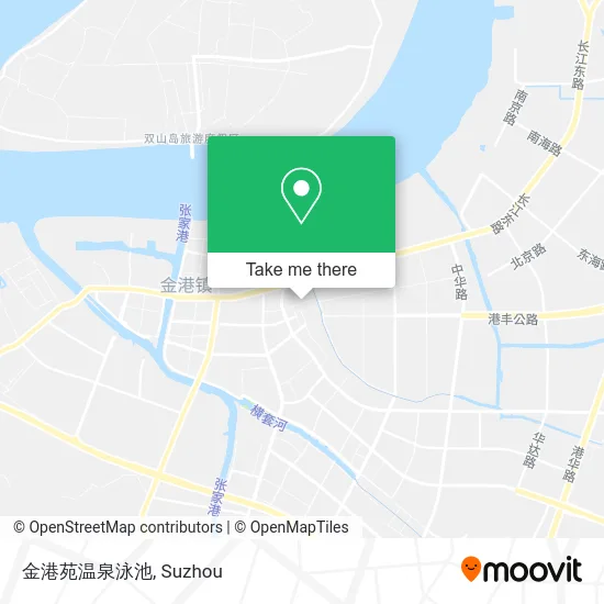 金港苑温泉泳池 map