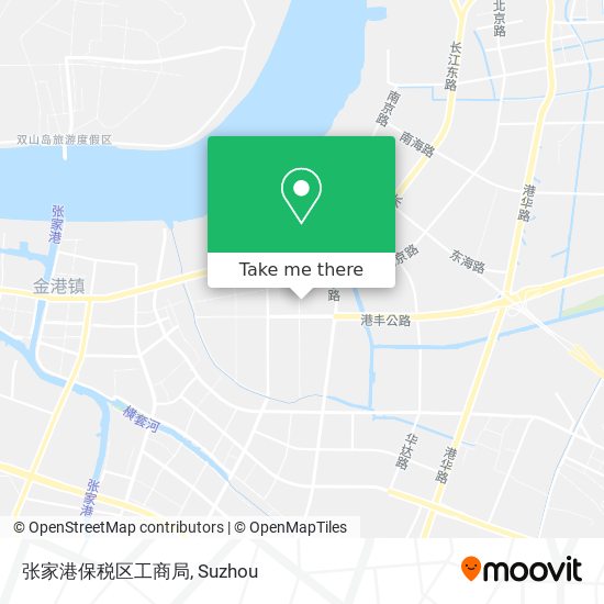 张家港保税区工商局 map