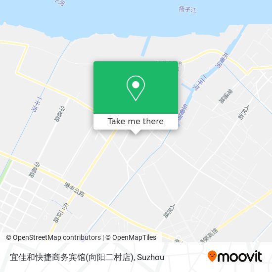 宜佳和快捷商务宾馆(向阳二村店) map