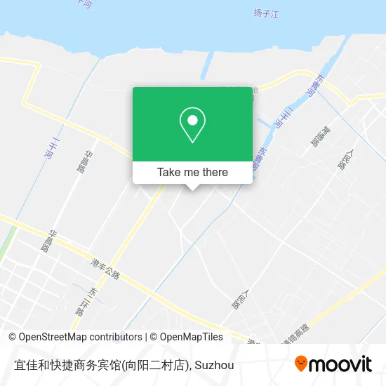 宜佳和快捷商务宾馆(向阳二村店) map