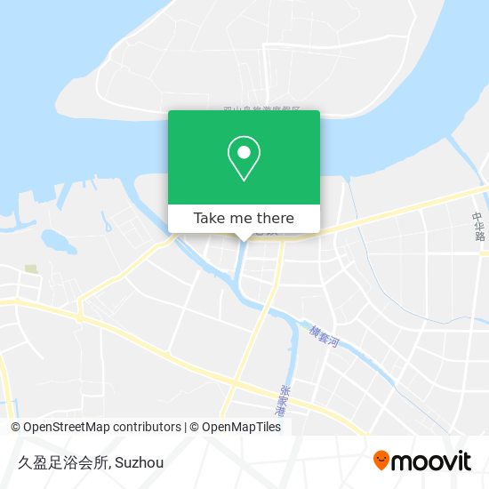 久盈足浴会所 map