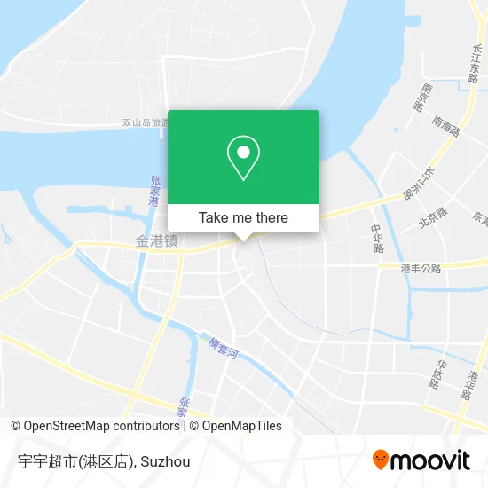 宇宇超市(港区店) map
