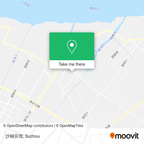 沙钢宾馆 map