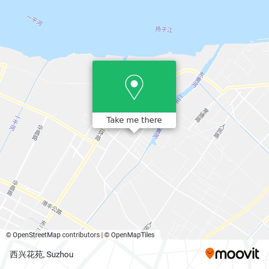 西兴花苑 map