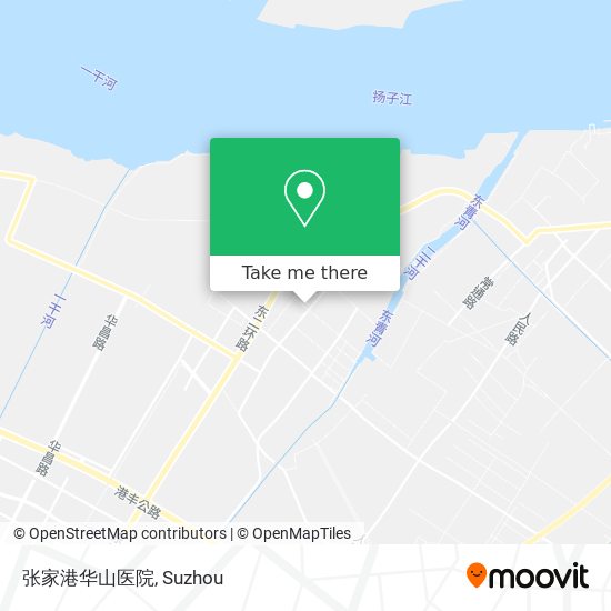 张家港华山医院 map