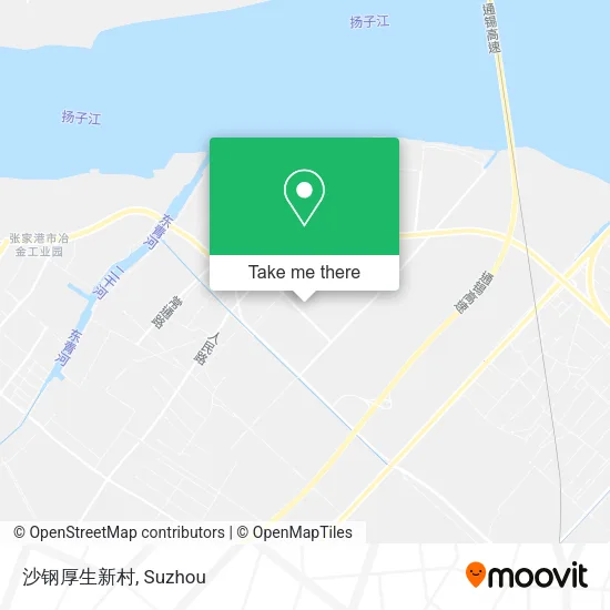 沙钢厚生新村 map
