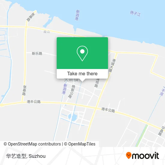 华艺造型 map