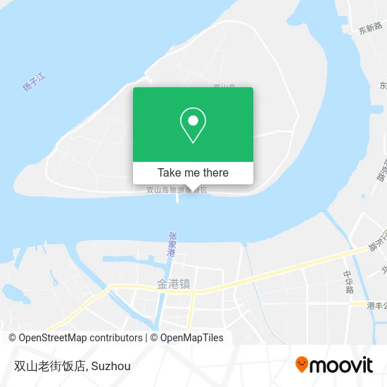 双山老街饭店 map