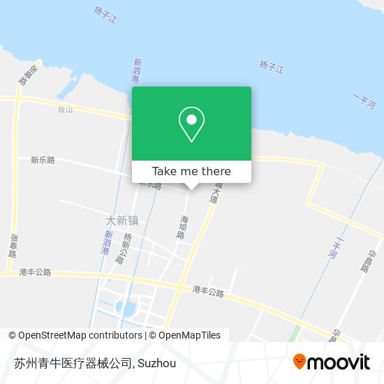 苏州青牛医疗器械公司 map