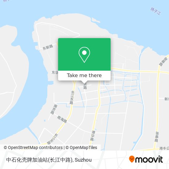 中石化壳牌加油站(长江中路) map
