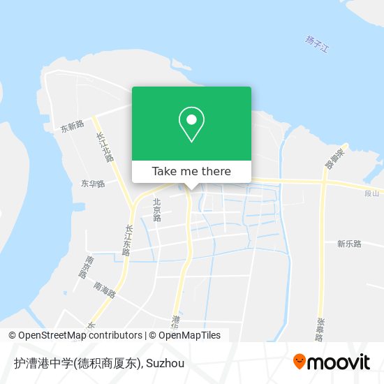 护漕港中学(德积商厦东) map