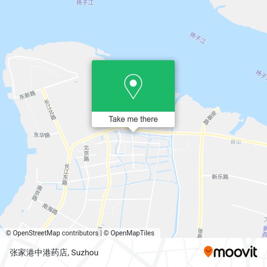 张家港中港药店 map